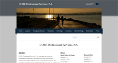 Desktop Screenshot of coreprofessionalservices.com